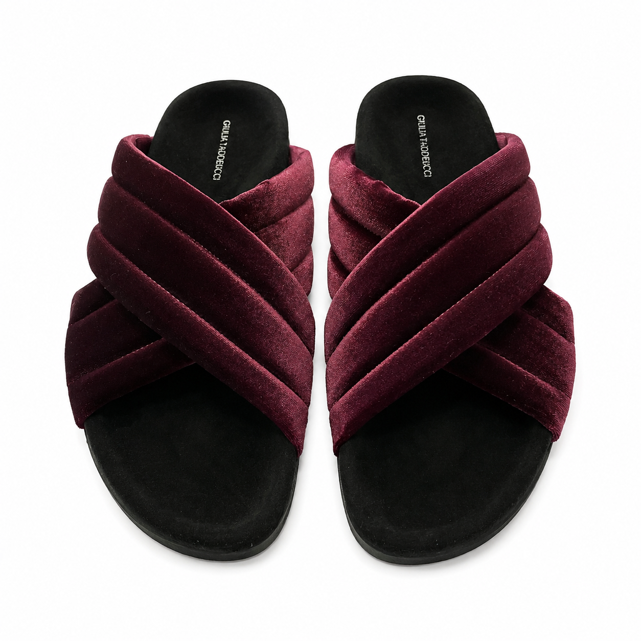 Giulia Taddeucci Damen Lammfell-Slipper