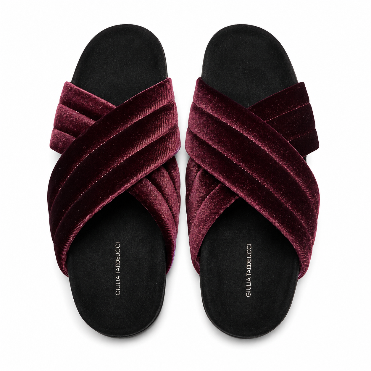 Giulia Taddeucci Damen Lammfell-Slipper
