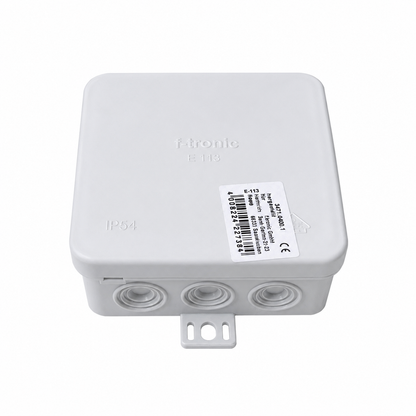 Kopp Feuchtraum Aufputz-Abzweigdose IP54/IP55 Verteilerdose Abzweigkasten Grau/Grün Elektroinstallation