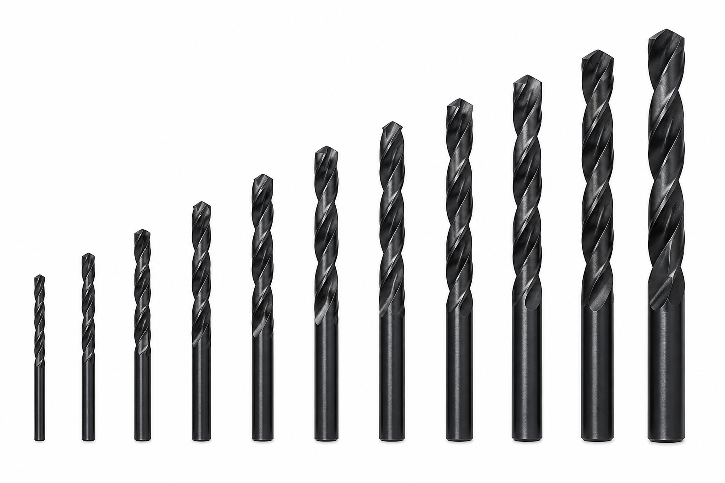 Connex HSS Metallbohrer rollgewalzt Ø 6,0–9,5 mm Spiralbohrer für Metall, Stahl, Kunststoff & Holz
