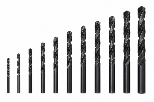 Connex HSS Metallbohrer rollgewalzt Ø 6,0–9,5 mm Spiralbohrer für Metall, Stahl, Kunststoff & Holz