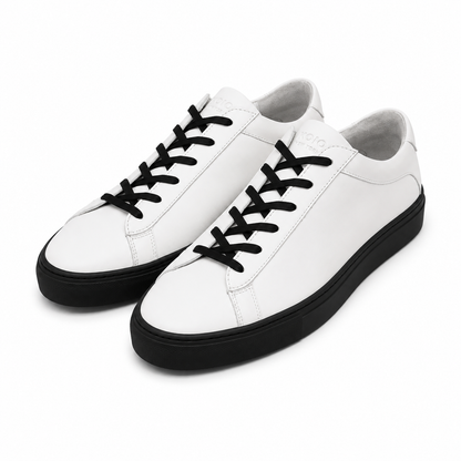 KOIO Herren Sneaker Capri White on Black, Gr. 42