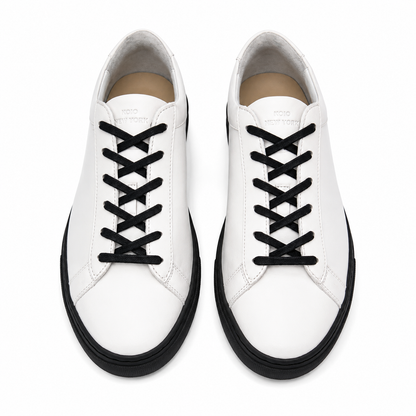 KOIO Herren Sneaker Capri White on Black, Gr. 42