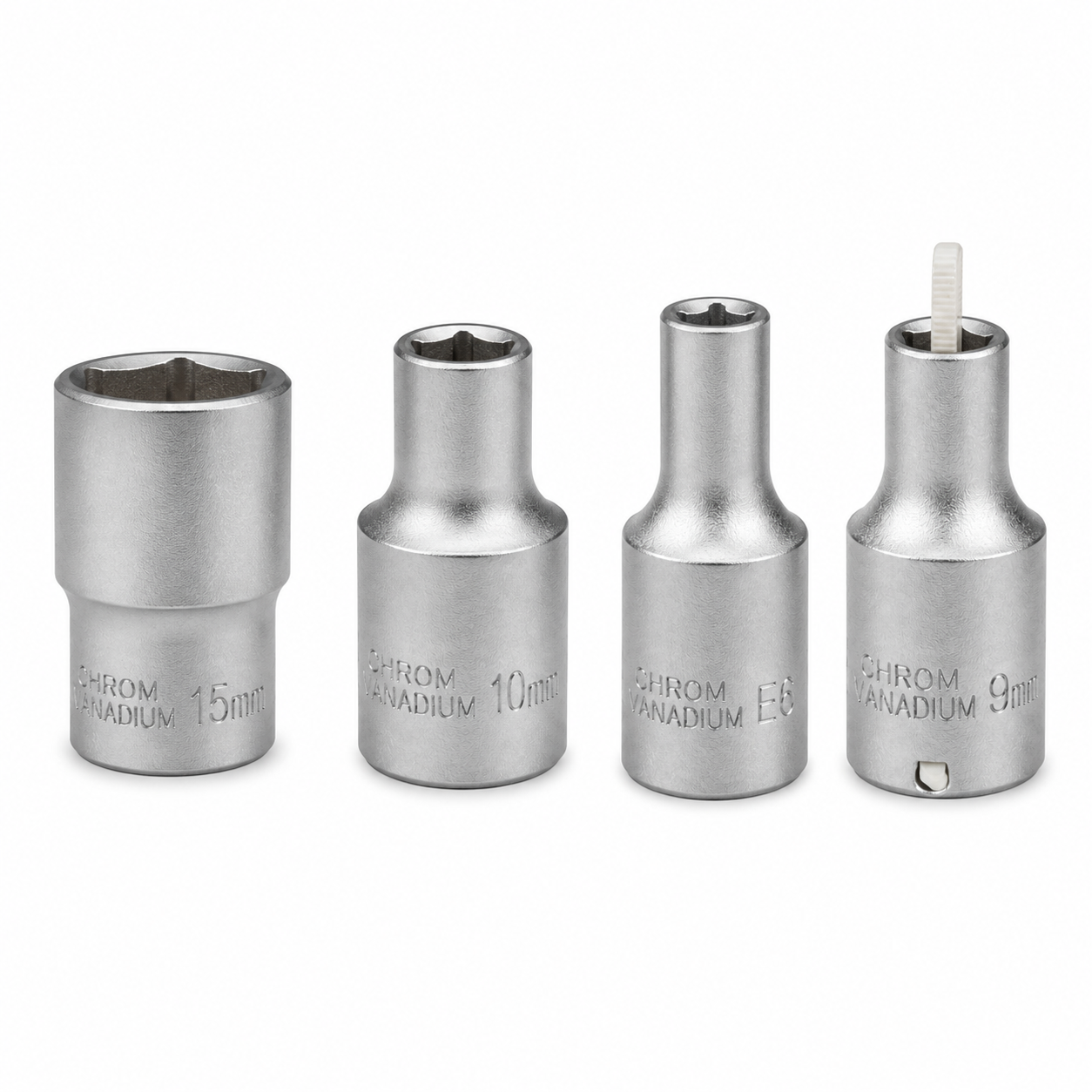 Steckschlüssel-Einsatz Satz 1/4" 3/8" 1/2" Chrom Vanadium Stecknuss