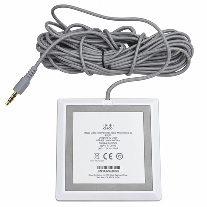 Cisco Tandberg TTC5-06 TelePresence Table Microphone 20 Tischmikrofon 3,5mm