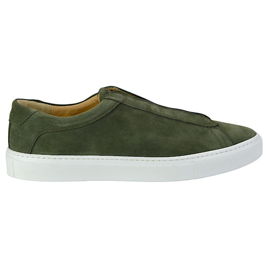 KOIO Capri X Herren Sneaker Birch, Matt Grün Samt Leder