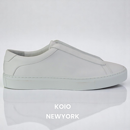 KOIO Herren Sneaker Capri X Triple White