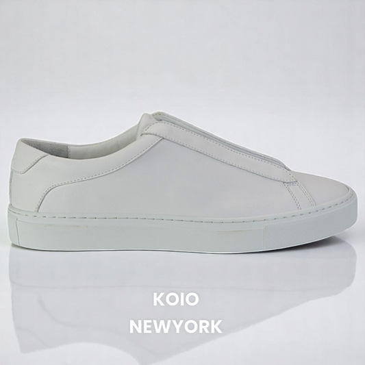 KOIO Herren Sneaker Capri X Triple White