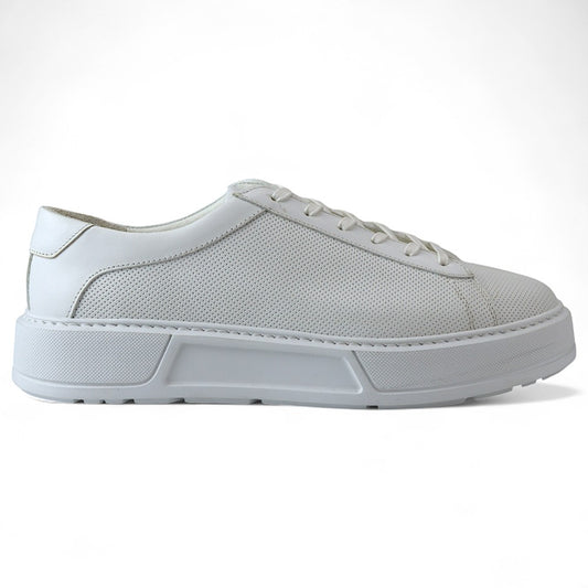 KOIO Herren Sneaker Weiß Mid Top Gr. 43 EUR