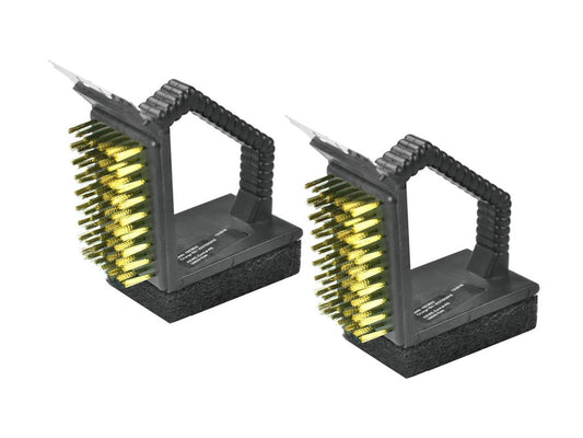 3 in 1 Grillreinigungsbürste mit 3 Funktionen - einfache Reinigung Ihres Grills - 2 Stück -