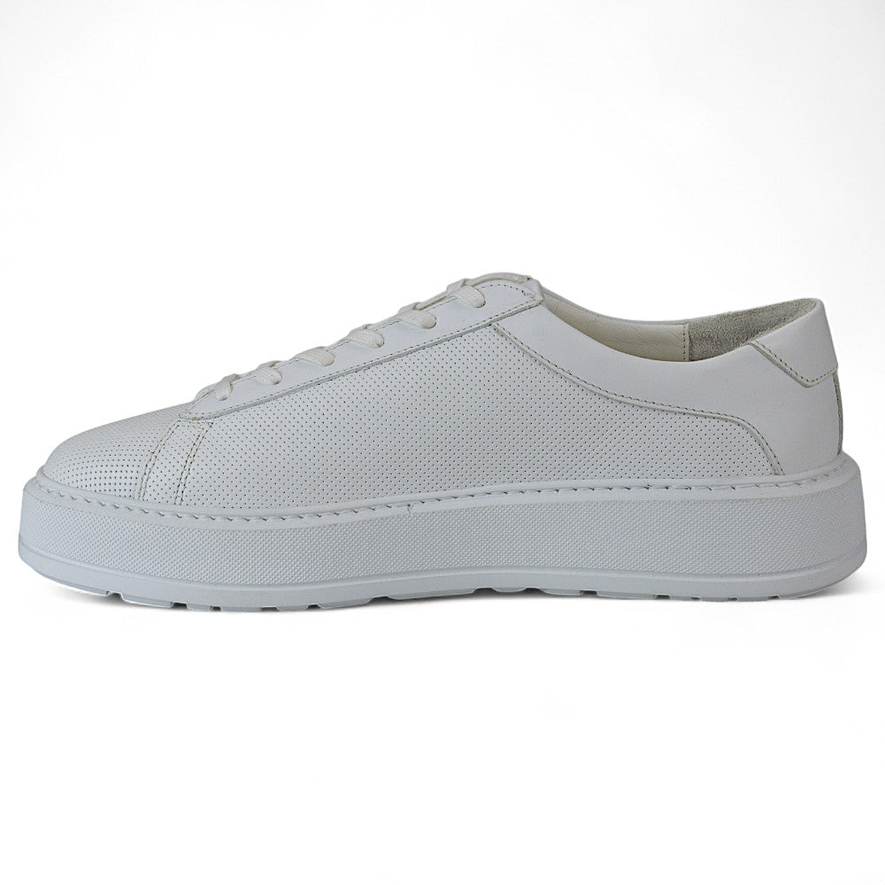 KOIO Herren Sneaker Weiß Mid Top Gr. 43 EUR