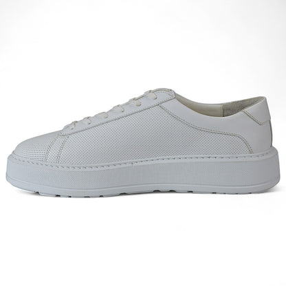 KOIO Herren Sneaker Weiß Mid Top Gr. 43 EUR