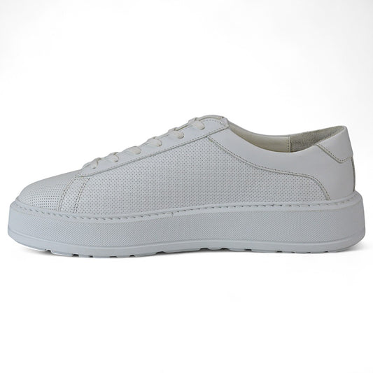 KOIO Herren Sneaker Weiß Mid Top Gr. 43 EUR