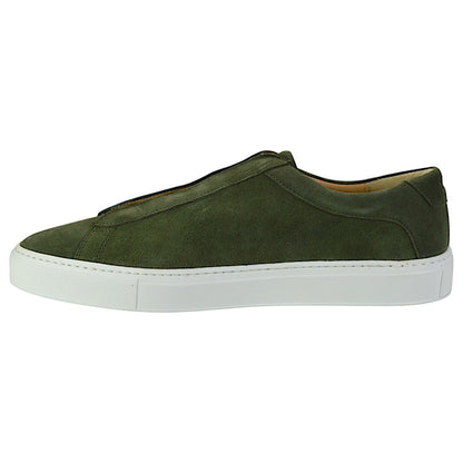 KOIO Capri X Herren Sneaker Birch, Matt Grün Samt Leder