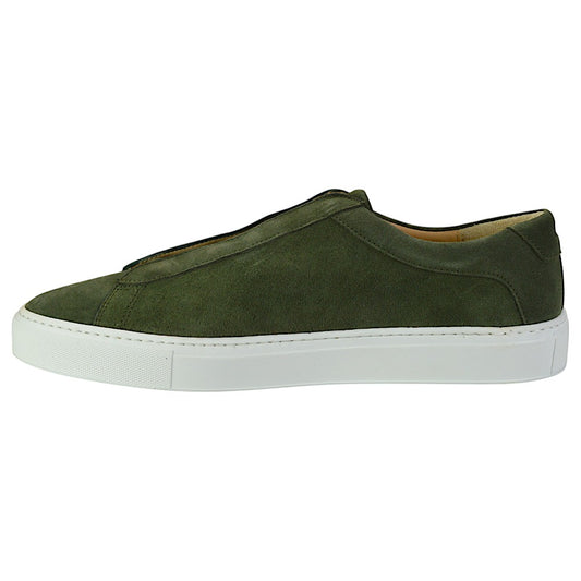 KOIO Capri X Herren Sneaker Birch, Matt Grün Samt Leder