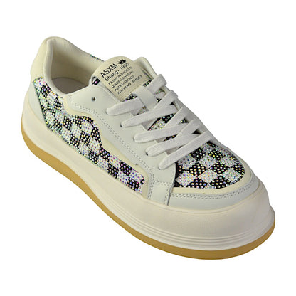 Movies Scar Weiß Damen Sneaker