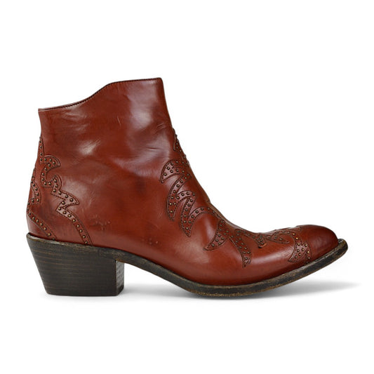 Sartore Parma Carmine Damen Western-Boots, Kirschrot, Gr. 38