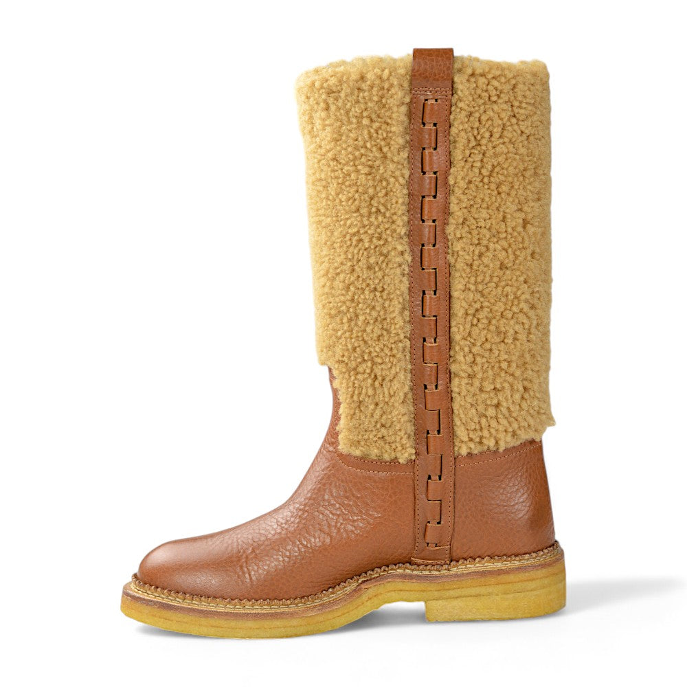 Sartore Toscana Vol. Cuoio/Merinos Damen Stiefel, Braun