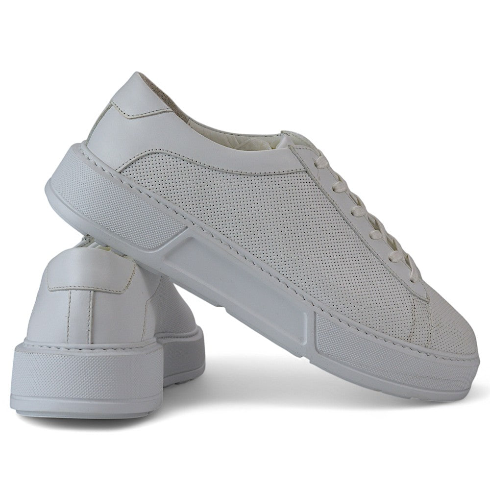 KOIO Herren Sneaker Weiß Mid Top Gr. 43 EUR