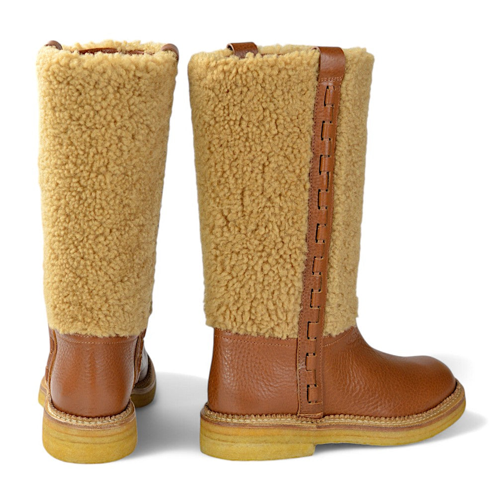 Sartore Toscana Vol. Cuoio/Merinos Damen Stiefel, Braun