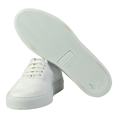 Koio Portofino Triple White Herren Snkeaker Gr. 43