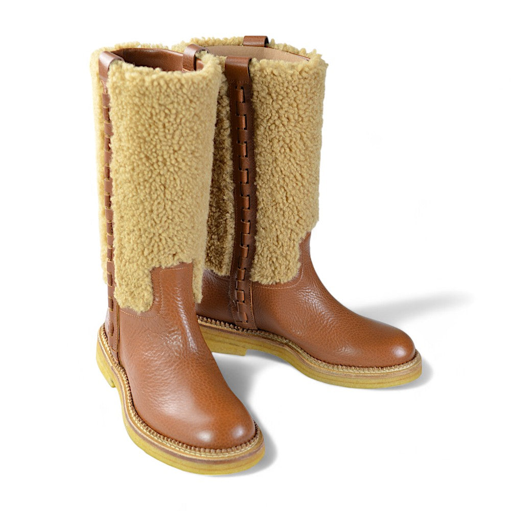 Sartore Toscana Vol. Cuoio/Merinos Damen Stiefel, Braun