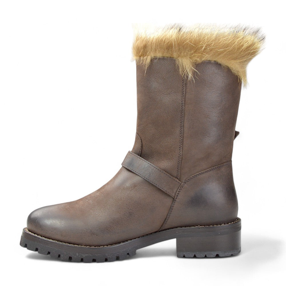 Sartore Cairo Ebano Damen Stiefel, Dunkelbraun