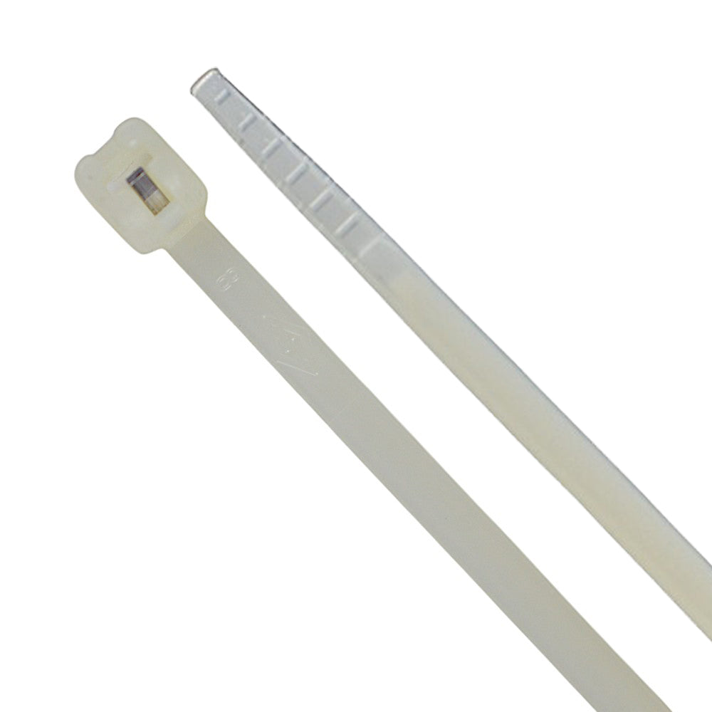 sapiSelco kabelbinder Stahlzahn 200x2,5 mm MET.2.2305R  VPE 1000stk, natur