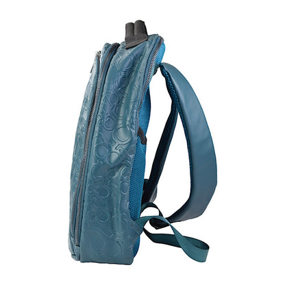 RoccoBarocco Herren Rucksack, Blau