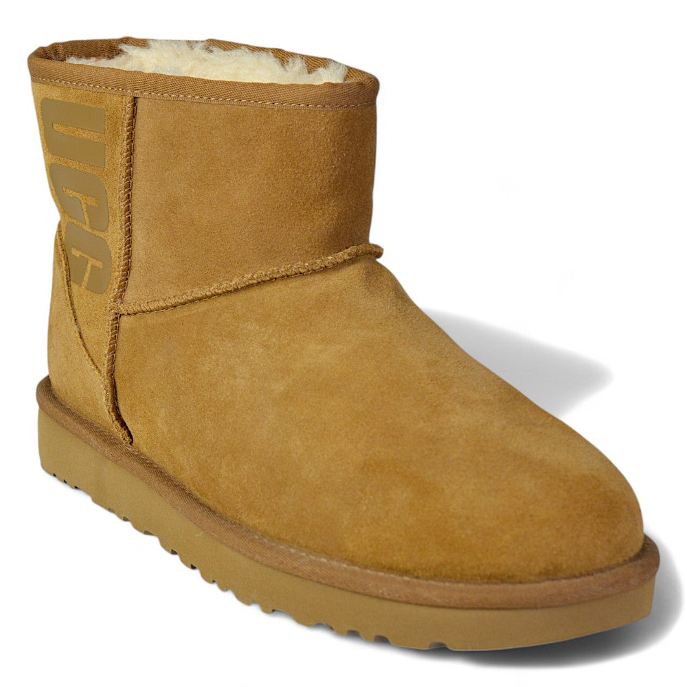 UGG Damen Classic Mini Logo Rubber Boot, Gr. 41