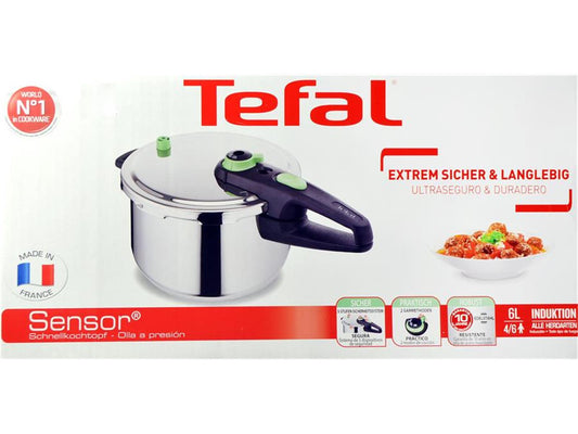 Tefal Sensor P20507 Schnellkochtopf 6L INOX