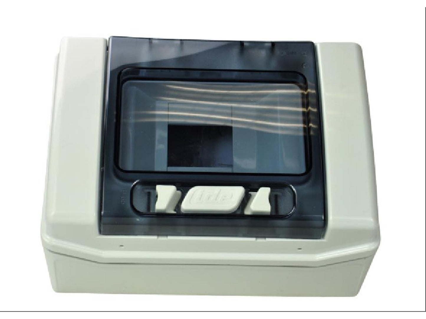 Unitec 47100 Kleinverteilung Aufputz IP 65 1 X 4 Module grau