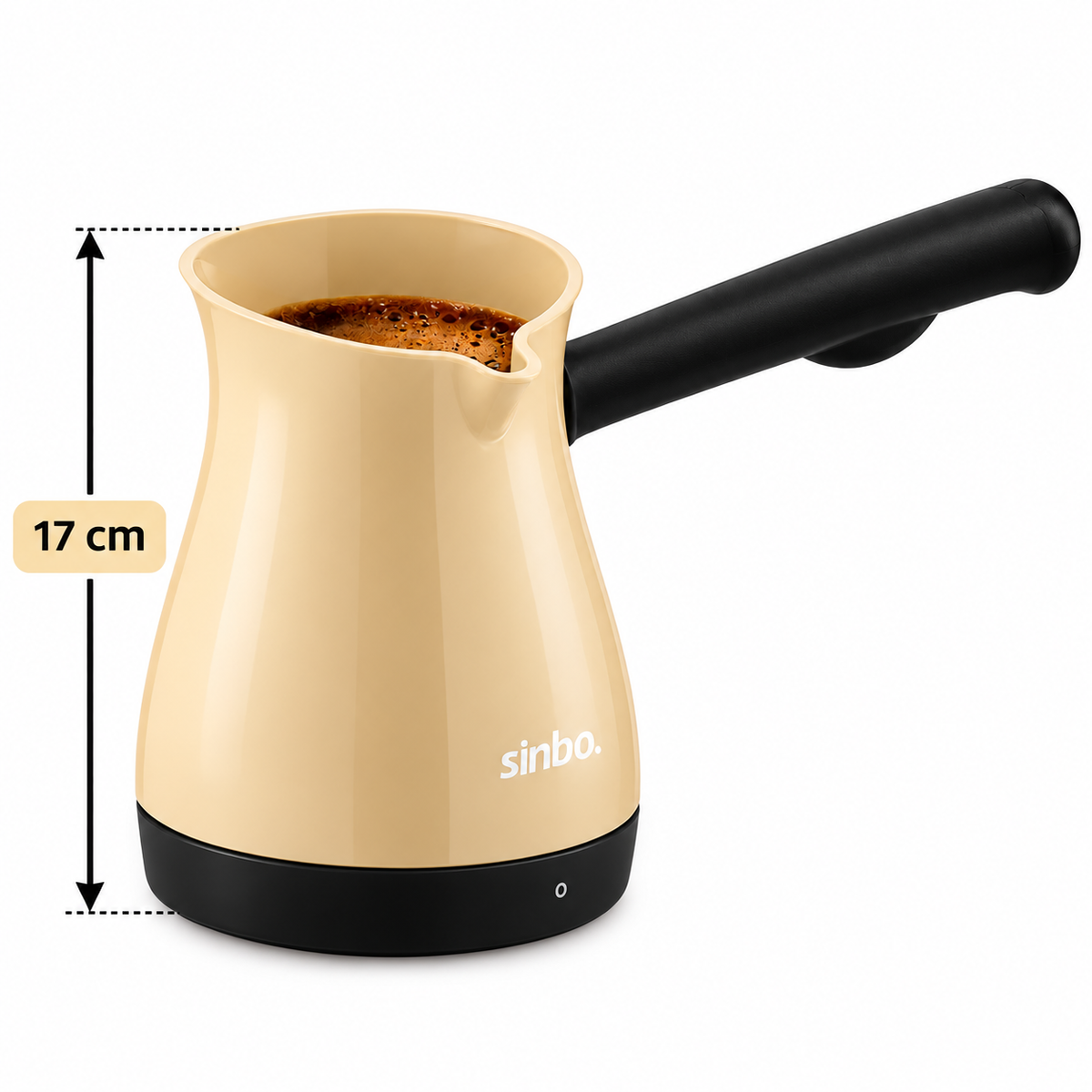 Sinbo SCM 2951 Elektrische Kaffeemaschine Türkischer Kaffee 400ml Beige
