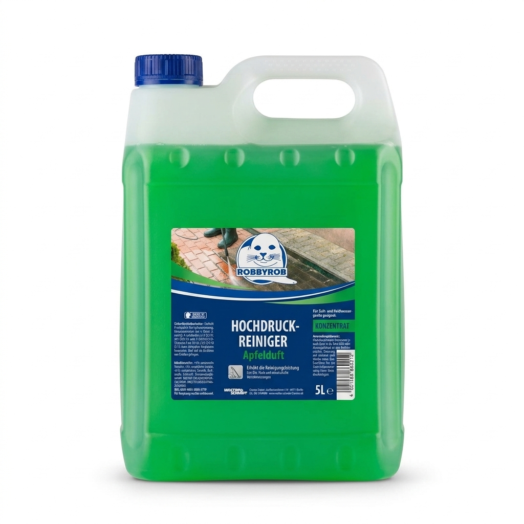 ROBBYROB Hochdruckreiniger, Apfelduft Konzentrat 5 Liter Kanister