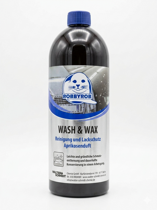 ROBBYROB Wasch und Wax, lackversiegelung  1 Liter Flasche 2x Stück