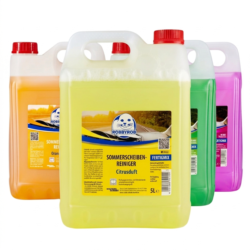 ROBBYROB Scheibenwischwasser, insektenlösend Fertigmix 5 Liter