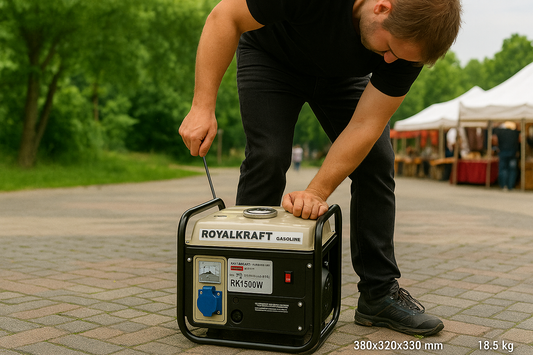 Royalkraft Generator RK1500W, portable