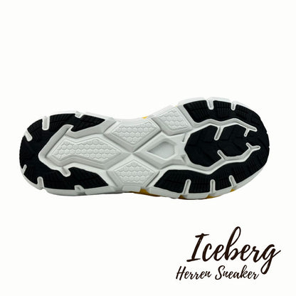 Iceberg Herren Sneaker Comb Dali Weiß