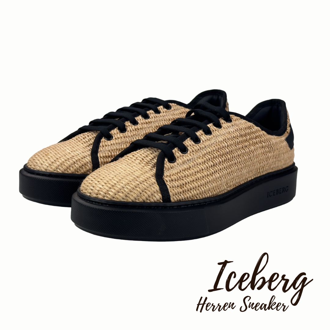 Iceberg Damen Sneaker Comb Rafia