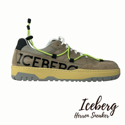 Iceberg Herren Sneaker Beige Gr: 42 EU