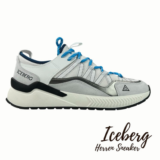 Iceberg Herren Sneaker Comb Weiß