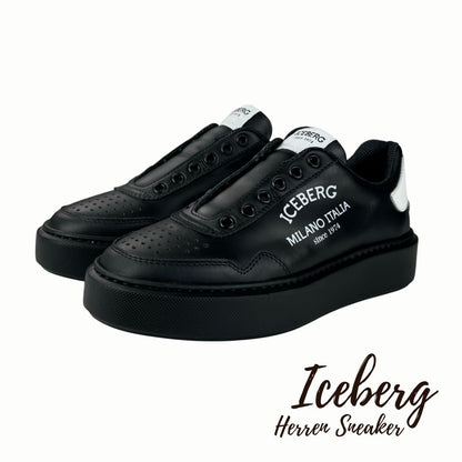 Iceberg Herren Schuhe Comb Milano Nero Schwarz Größe 37 EU