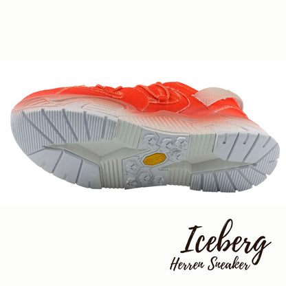 Iceberg Herren Sneaker Schuhe Orange Gr: 42EU