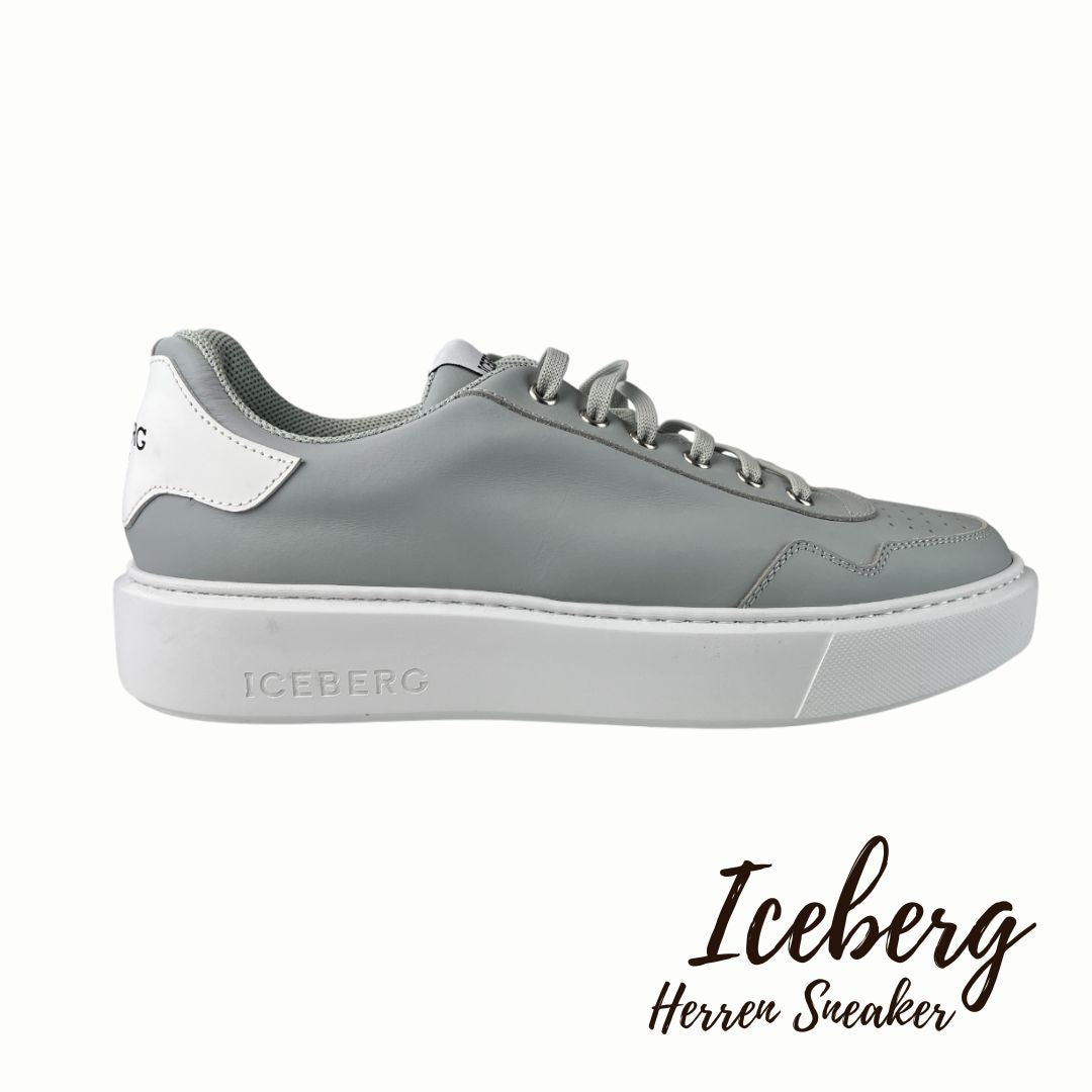 Iceberg Herren Sneaker Grau Gr:42 EU