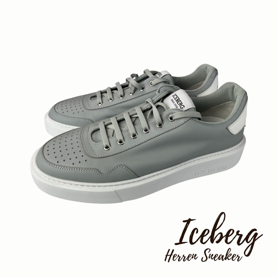 Iceberg Herren Sneaker Grau Gr:42 EU