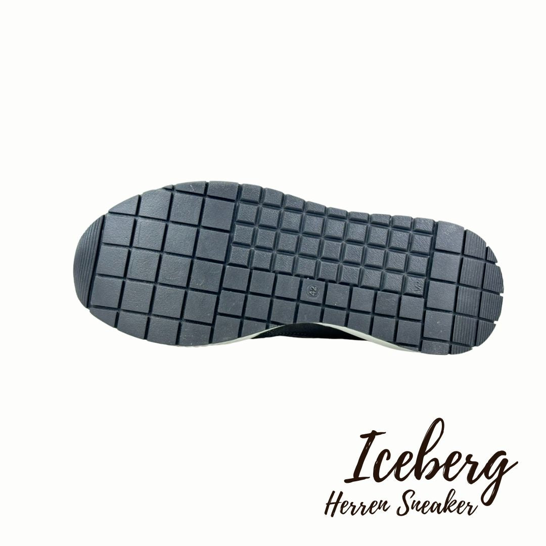 Iceberg Herren Sneaker Comb Eclipse Schwarz