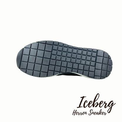 Iceberg Herren Sneaker Comb Eclipse Schwarz