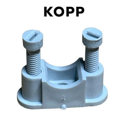 Kopp SOM Schelle, 6-17mm, mit Kunststoffschrauben