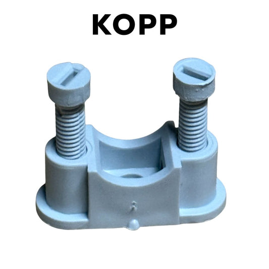 Kopp SOM Schelle, 6-17mm, mit Kunststoffschrauben