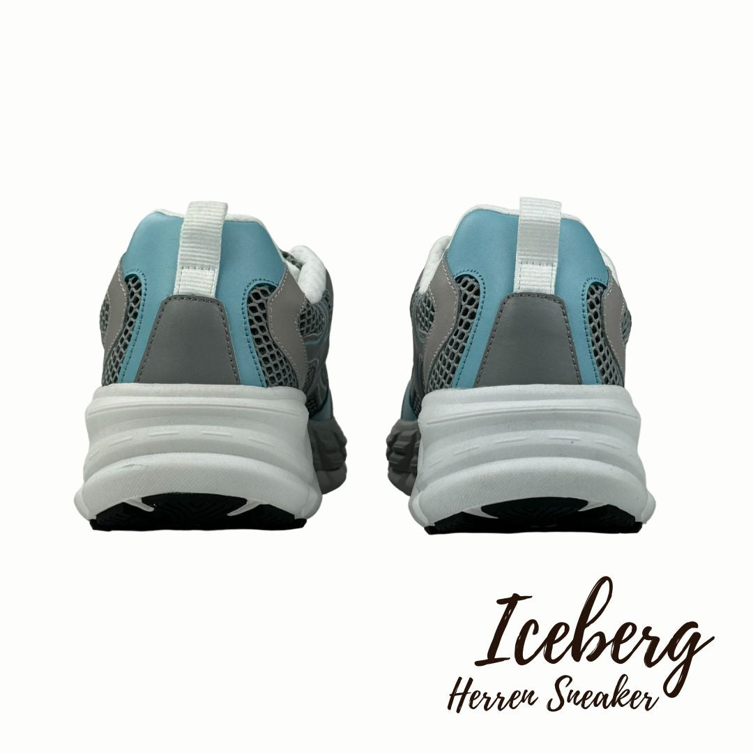 Iceberg Herren Sneaker Comb Hockney Grau